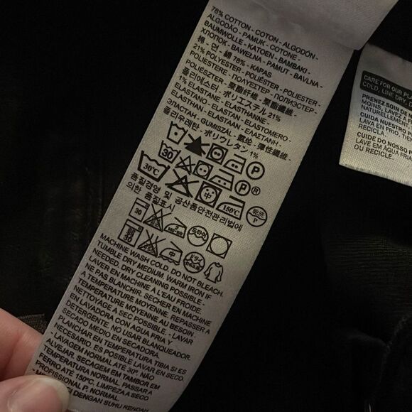 Levi’s 505 straight leg denim black jeans 8 - Picture 10 of 10